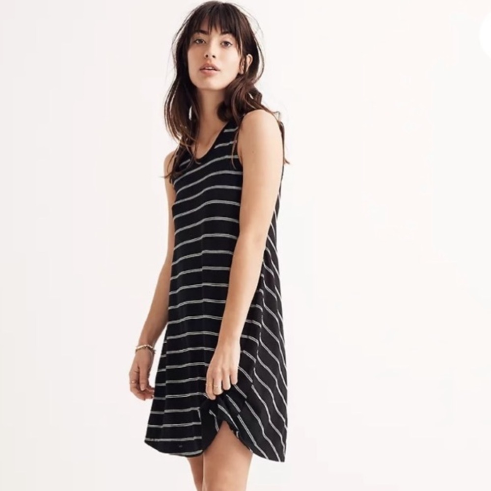 Madewell Highpoint Tank Dress in
Hosts Stripe